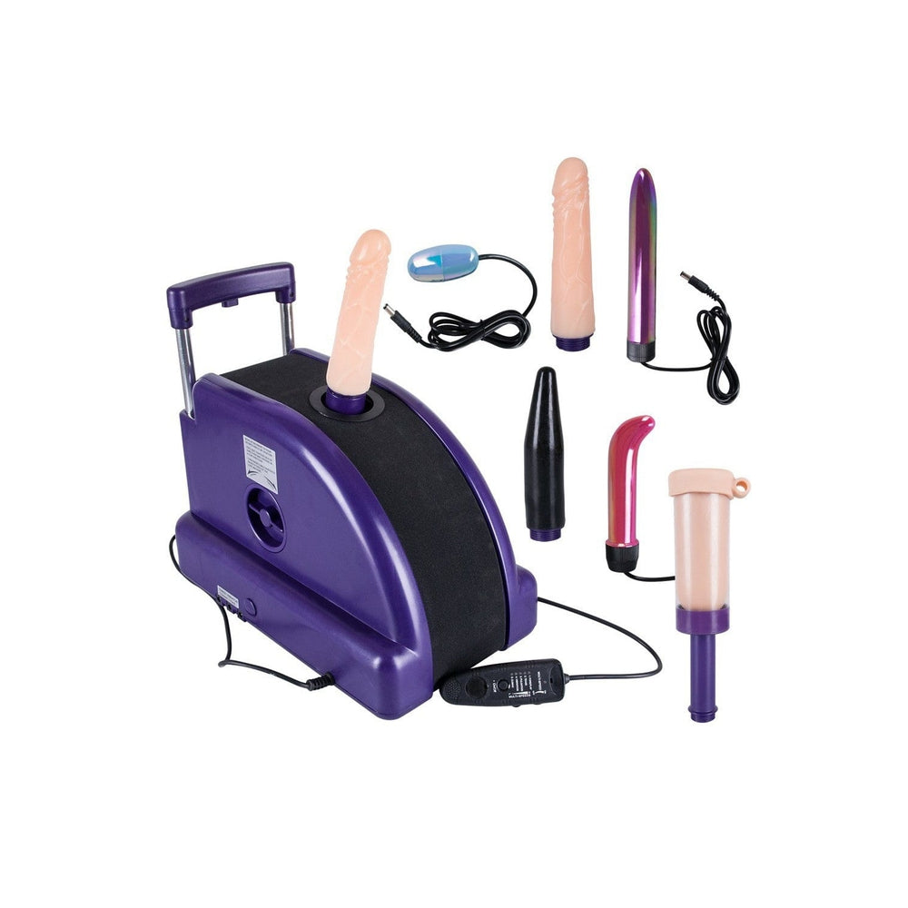 Sex Machine vaginale et anale avec accessoires - ORI560693