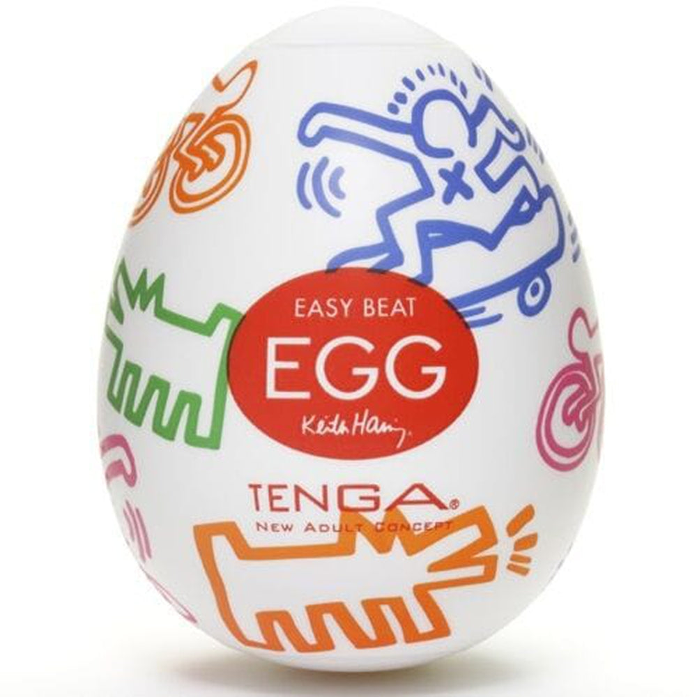 TENGA EGG STREET EASY ONA-CAP BY KEITH HARING