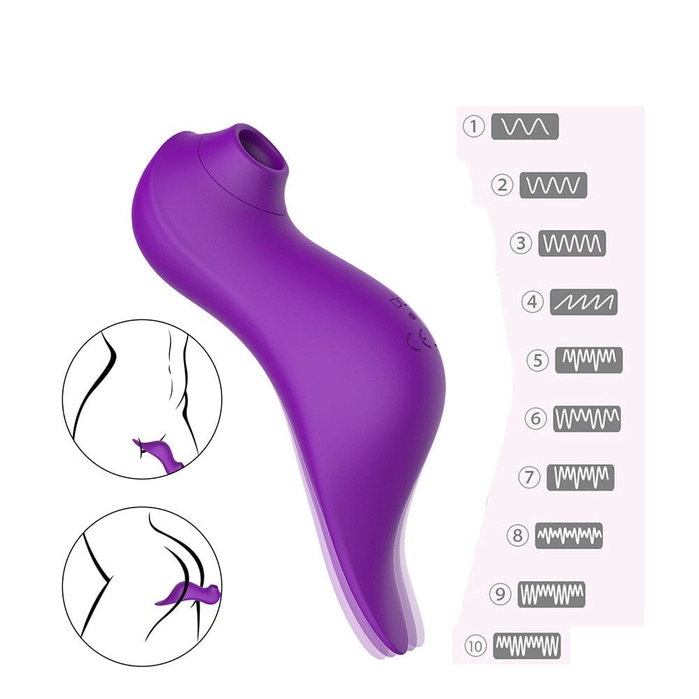 Vibromasseur triple stimulation