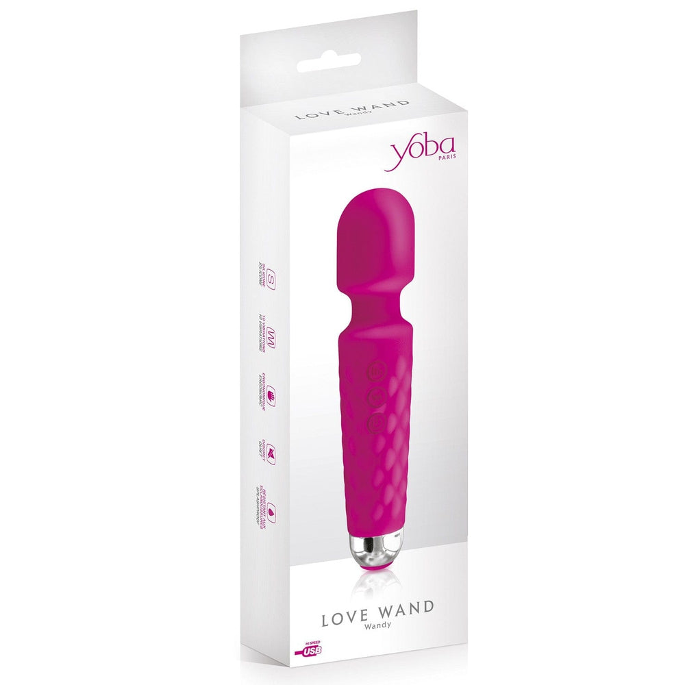 Vibromasseur wand rose 20 vitesses USB - CC5310500050